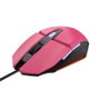 Trust GXT 109 Felox Ratón Gaming Rosa